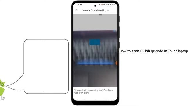 How to scan QR code in Bilibili on laptop or TV смотреть онлайн
