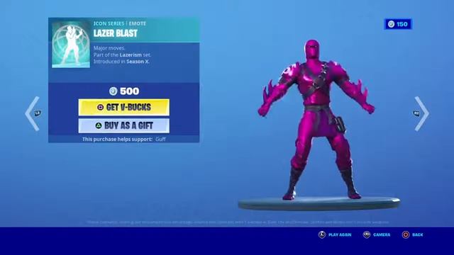 *LIVE* ALL ICONIC EMOTE SHOP + MAJOR LAZER RETURNS!!! смотреть онлайн