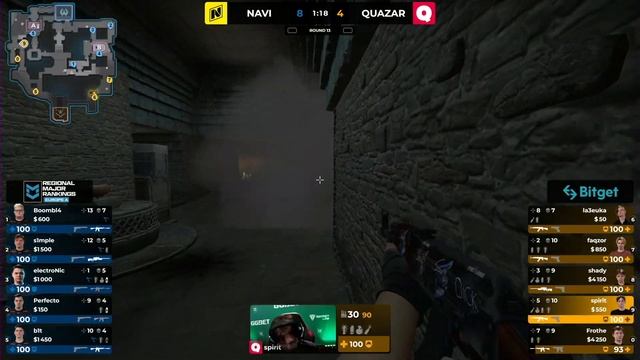 NAVI vs QUAZAR - ROAD TO PGL 2022 | CSGO Highlights смотреть онлайн