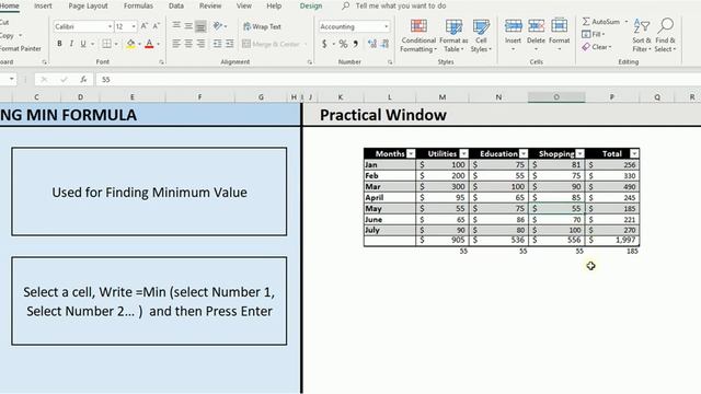Master Excel Series MIN Function - Become Excel Expert - TheQLGConsultants смотреть онлайн