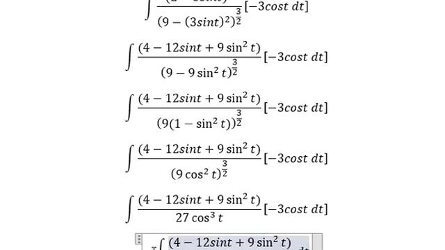 Calculus Help: Integral ∫ x^2/(5+4x-x^2 )^(3/2) dx - Integration by trigonometric substitution смотреть онлайн