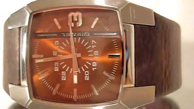 Mens Diesel DZ 1090 Designer Fashion Watch смотреть онлайн