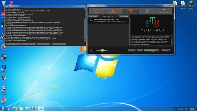 Feed the Beast mod launcher install - Tutorial смотреть онлайн