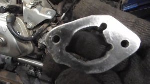 Перемещение глушака,бака и фильтра Установка сцепления и промвала