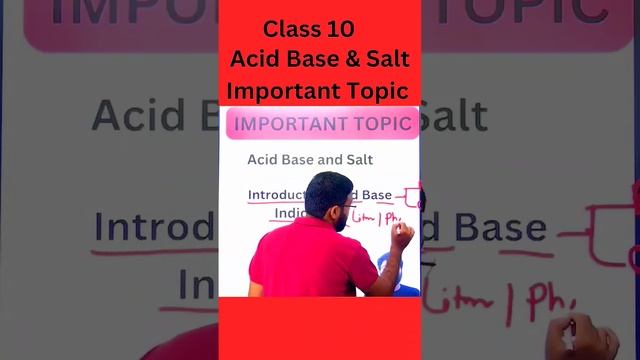 Acid Base & Salt | Class 10 |Chapter 2 | Important Topic| Board 2024 смотреть онлайн