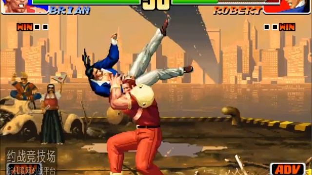 Kof 98 Xiao Hai(小孩) Playing With Brian | Best Rounds Brian Battler