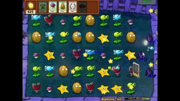 Beghouled Twist PvZ Mini Games | Twist the Plant to Make Matches of 3 | Plants vs Zombies Gameplay