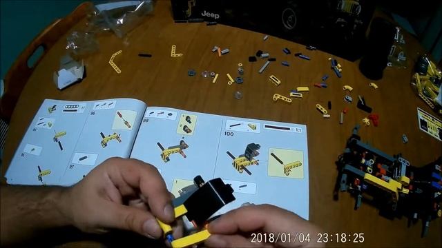 LEGO TECHNIC 42122 Jeep Wrangler Build Time Lapse смотреть онлайн