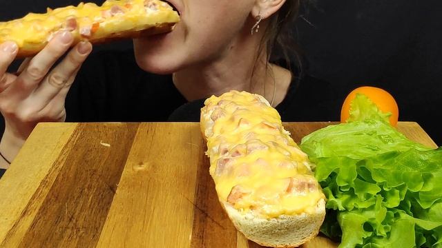 АСМР ГОРЯЧИЕ БУТЕРБРОДЫ МУКБАНГ | ASMR HOT SANDWICHES MUKBANG | #SANDWICH #БУТЕРБРОД