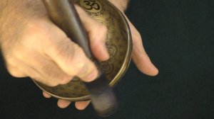 Поющая чаша Бутанская 16,3 см, До# 281 Гц