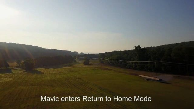 |Return to Home Test DJI MAVIC PRO| Simulated out of line of Sight Lost Connection -Loss of Signal смотреть онлайн