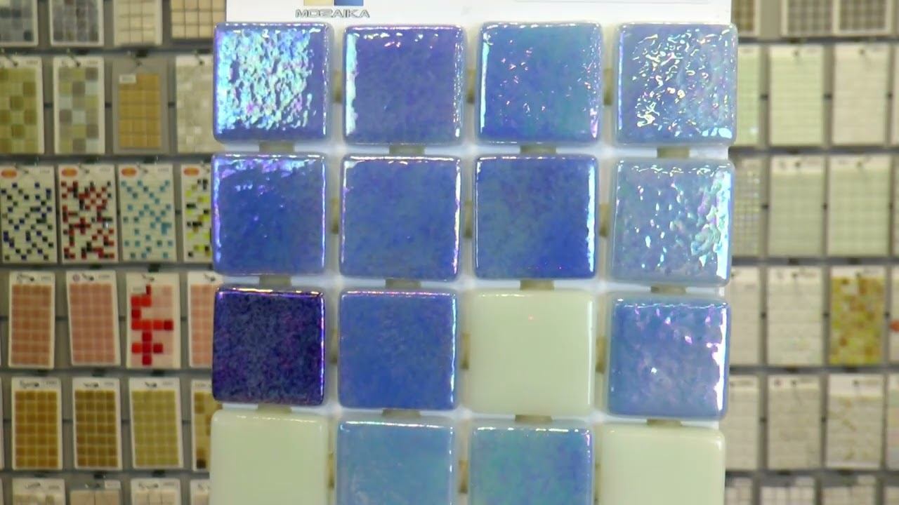 Стеклянная мозаика с люминисцентными чипами артикул 25161 смотреть онлайн