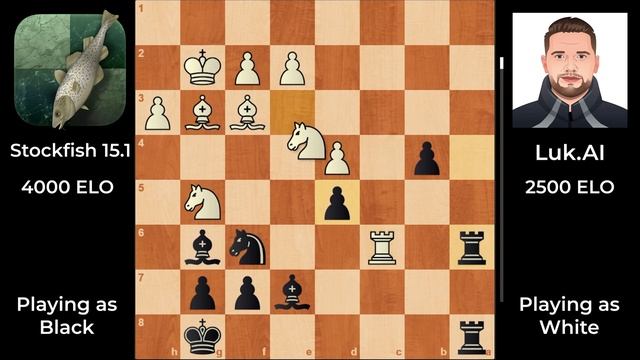 Stockfish 15.1 vs Luk.AI смотреть онлайн