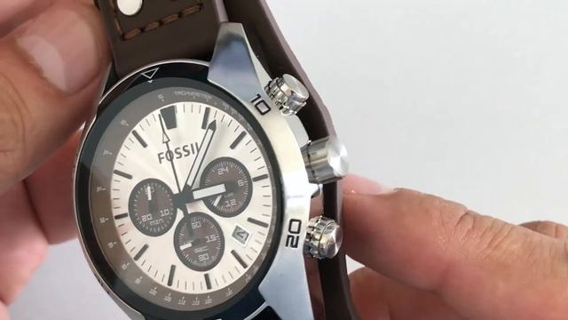 CH2565 Fossil Coachman Chronograph Brown