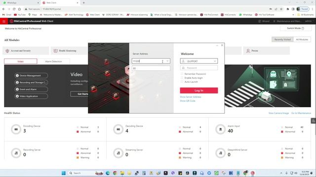 Hikcentral Professional control client tutorial смотреть онлайн