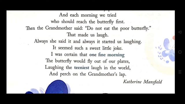 Butterfly Laughter Poem Explanation In Hindi | By Katherine Mansfield | Focus English Class 4 смотреть онлайн