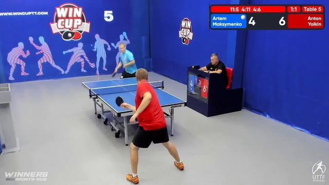 10:30 Максименко Артём 3-2 Ёлкин Антон стол 5 ЮГ-2 24.07.22 смотреть онлайн