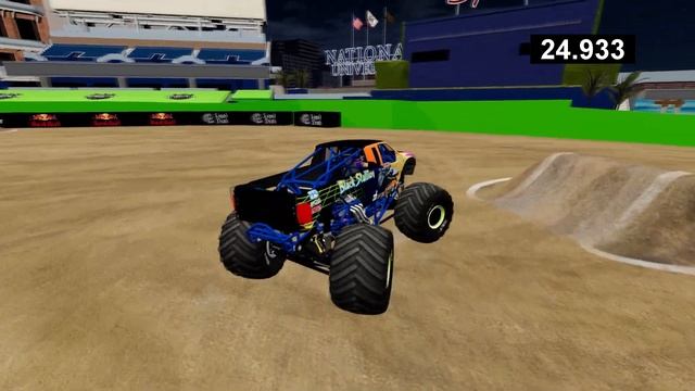 20 Truck CWM San Diego 2024 Freestyle - BeamNG.Drive Monster Jam смотреть онлайн