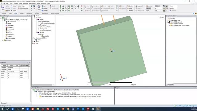 ANSYS Tutorial - 1 (Maxwell 3D, coils, magnetostatics) смотреть онлайн