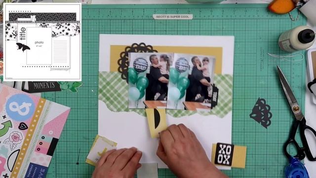 MINI KIT MONDAY PROJECT #1 // SCRAPBOOK LAYOUT PROCESS // XOXO смотреть онлайн