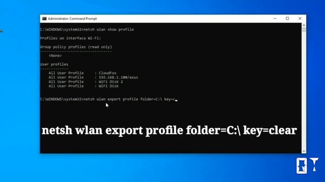 CMD WiFi Password Check Windows 10 Find Passphrase With Command Prompt смотреть онлайн