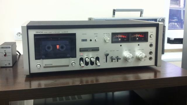 DENON DR 370 Редкая кассетная дека высшего класса Запись смотреть онлайн