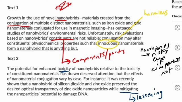 DSAT R&W: Khan Academy Paired Passages (Advanced), Pt. 1: Nanohybrids смотреть онлайн