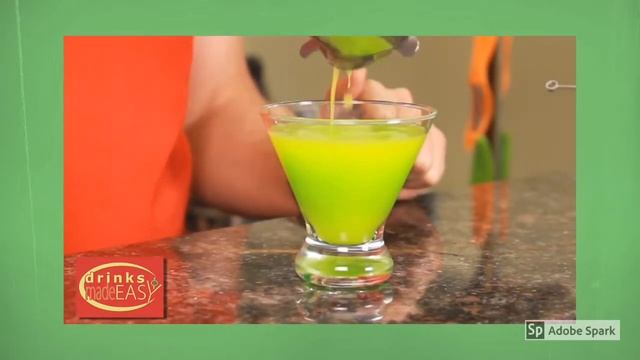 How to make the Christmas drink Grinch Tini (Martini) - Home Bartender смотреть онлайн
