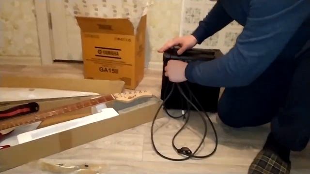 Обзор электрогитары Cort G100 и гитарного усилителя YAMAHA GA15II. смотреть онлайн