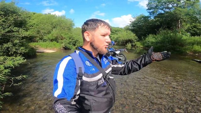 Regulmoto Sport 003 утопили в речке