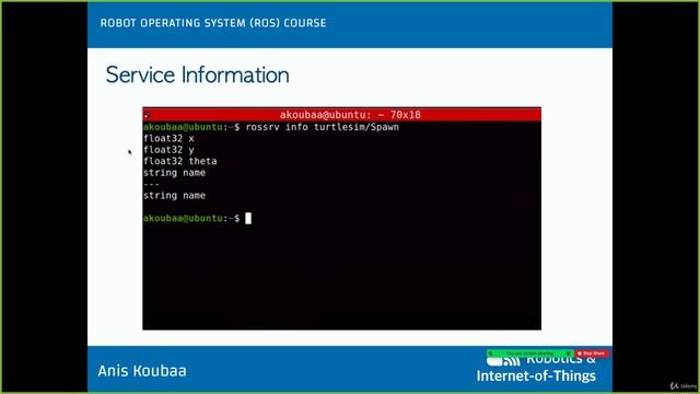 9.2. Understand ROS Services with Turtlesim смотреть онлайн