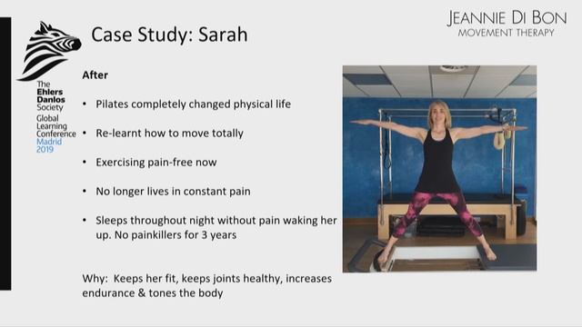 How Pilates and Movement Therapy can help in EDS and HSD - Jeannie Di Bon | Italian (ITA) смотреть онлайн