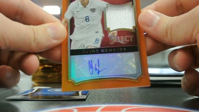 2015 Panini Select Soccer Box Break Review смотреть онлайн