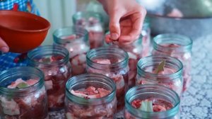 ЖИЗНЬ В УРАЛЬСКОЙ ДЕРЕВНЕ | ЗАГОТОВКА ЕДЫ НА ЗИМУ И СБОР ГРИБОВ | ОГРОМНЫЙ КАМЕНЬ 1000 КГ