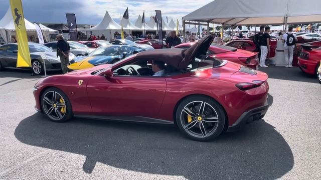 Ferrari Roma spider смотреть онлайн
