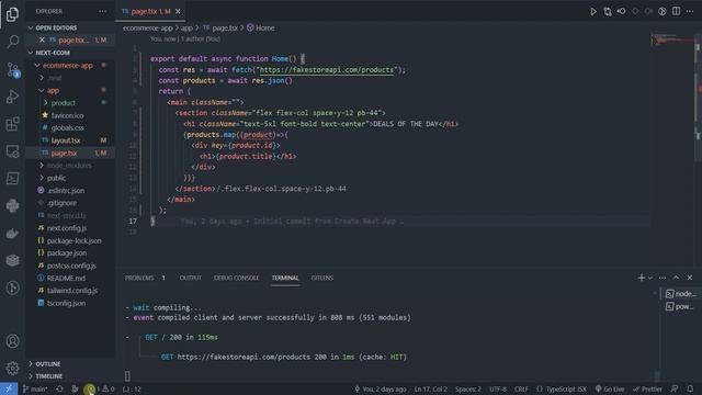 Next JS Ecommerce Получение данных Урок 2 #reactjs #nextjs #fs_interpreter #projectnext смотреть онлайн