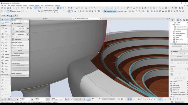 Hyundai Museum Stair in Archicad смотреть онлайн