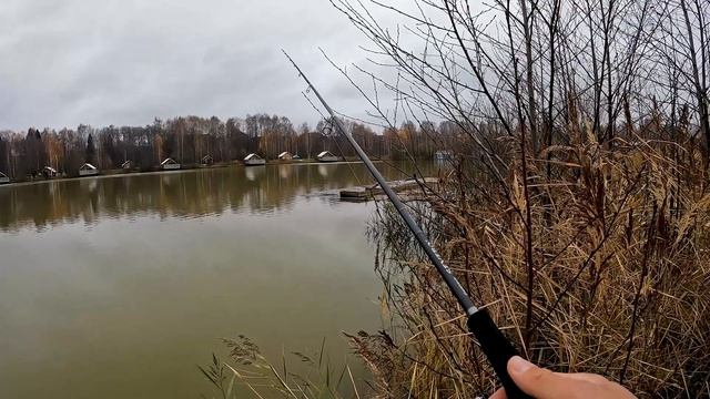 Продолжение экспериментов со спиннингами на пруду