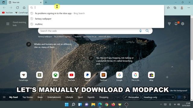 Minecraft - How To Download & Install Modpacks on Minecraft Java PC 2021 Tutorial смотреть онлайн