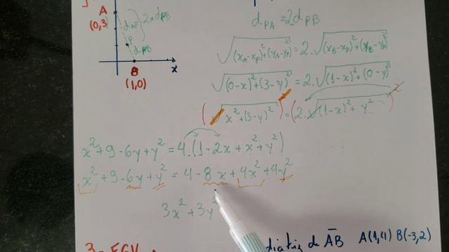 Lugar Geométrico - Geometria Analítica - Exercícios de Vestibular (RAFA#203) смотреть онлайн