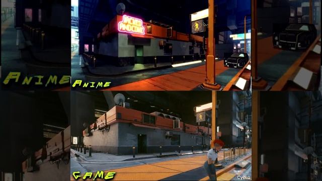 Cyberpunk_Edgerunners_vs_Cyberpunk_2077_Episodes_2_3_Locations_Comparison смотреть онлайн