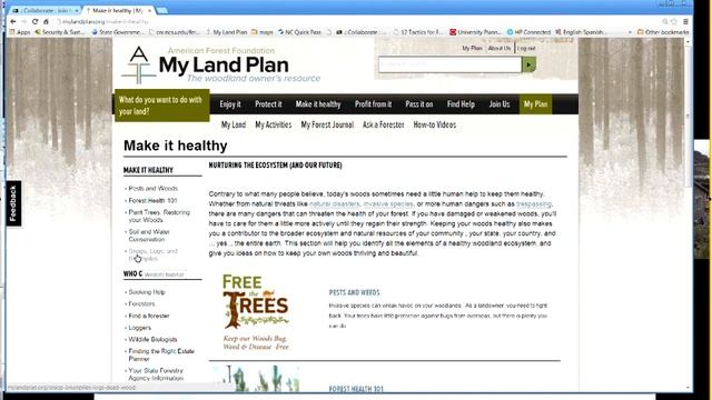Online mapping tools for the natural resource professional Part 1 My Land Plan Movie 1024x768 h2 смотреть онлайн