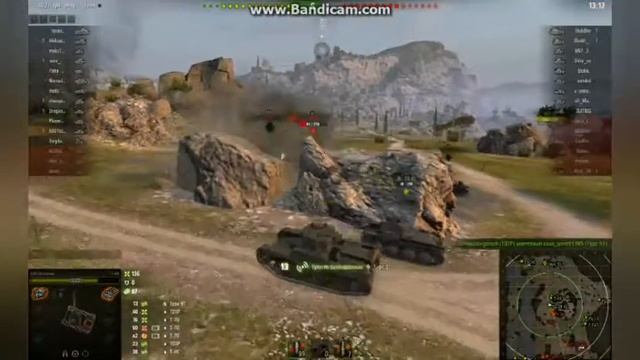 Бой на танке Т-46 в World of Tanks смотреть онлайн