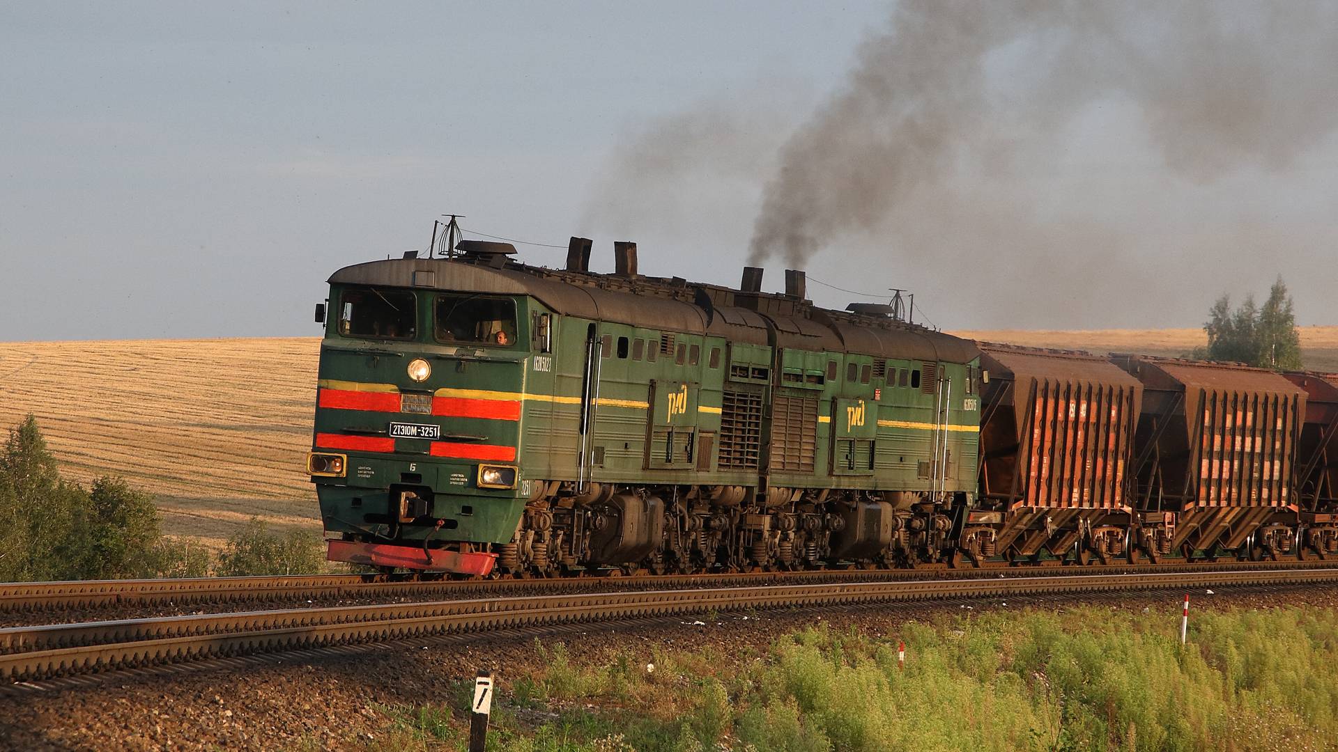 Грузовые поезда - 22 смотреть онлайн