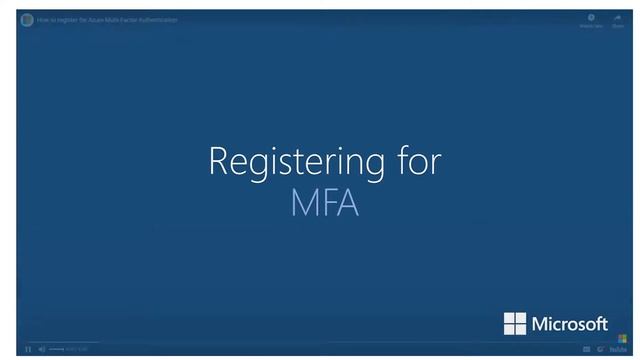 How to Enroll in Multi-Factor Authentication (MFA) смотреть онлайн