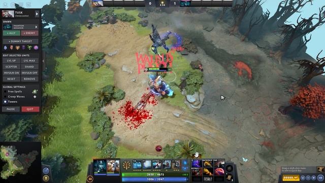 Tusk vs Phantom Assassin | 30 Level Same items | Who will beat? Guess? смотреть онлайн