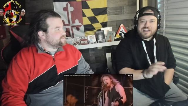 LOOK AT THE CROWD!!! Metallica - Enter Sandman - Moscow 1991 | REACTION