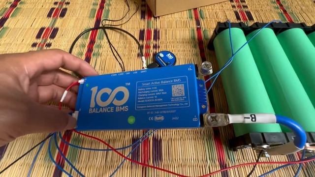 Smart Bms 100 Balance Wifi And Bluetooth 4-8s