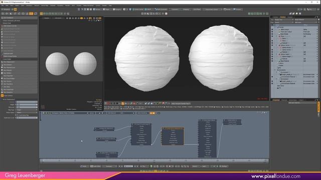 MODO _ Octane 2019 Displacement смотреть онлайн