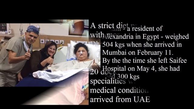 World's Heaviest Woman Eman Ahmed Dies in Abu Dhabi смотреть онлайн